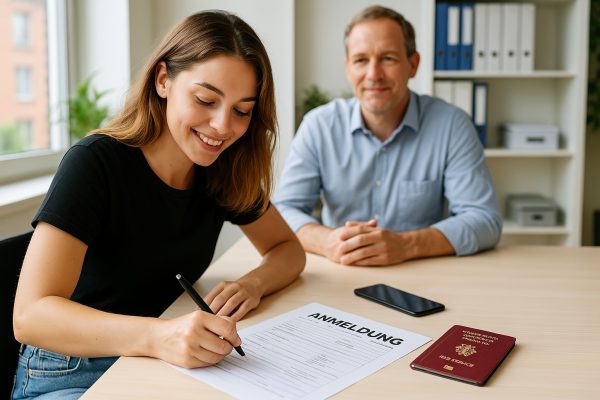 Digital Anmeldung Form – Munich Registration PDF Ready to Print